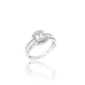 Artistic Diamond Swirl Ring- DIAM-Jewelry-Lebanon