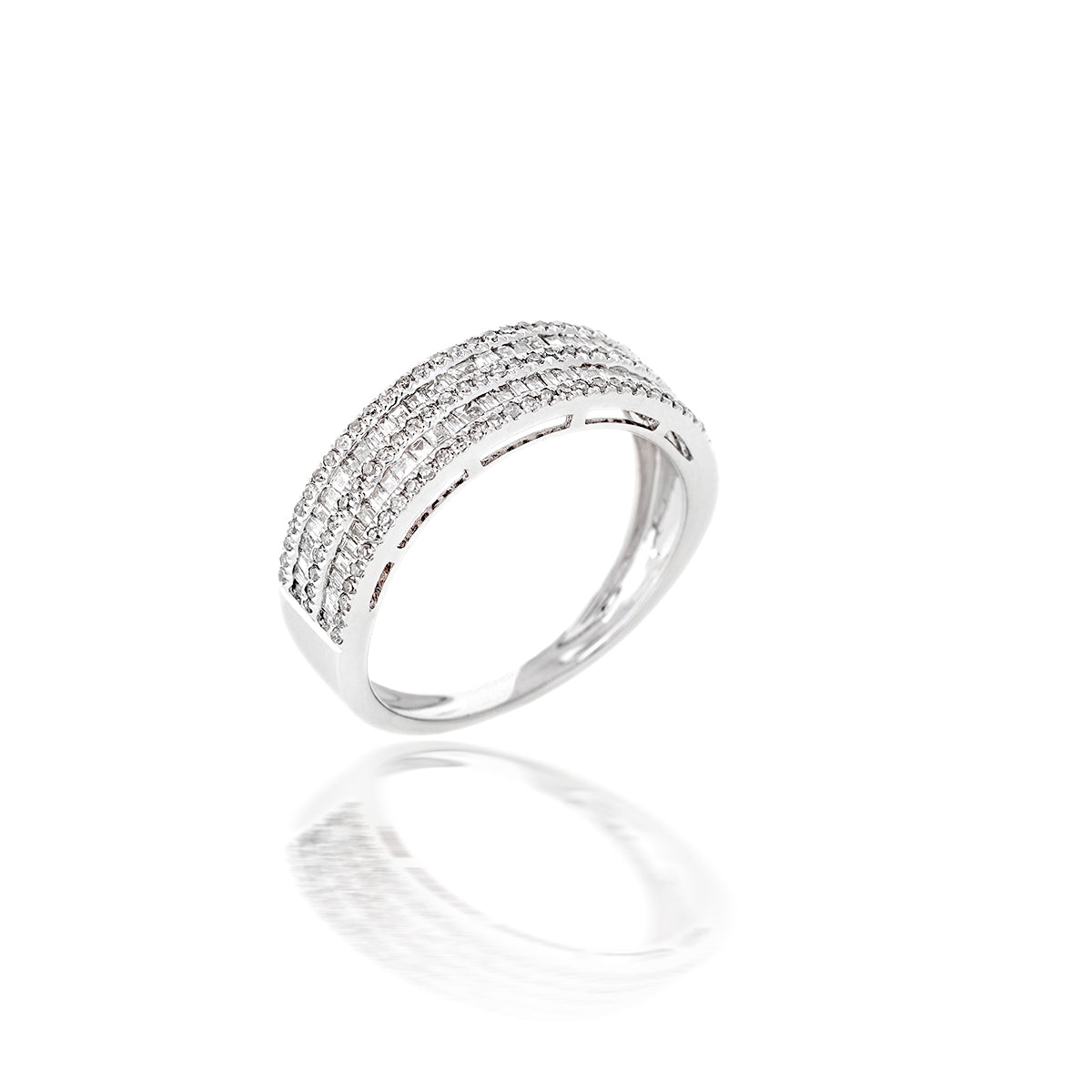 Contemporary Diamond Ring- DIAM-Jewelry-Lebanon