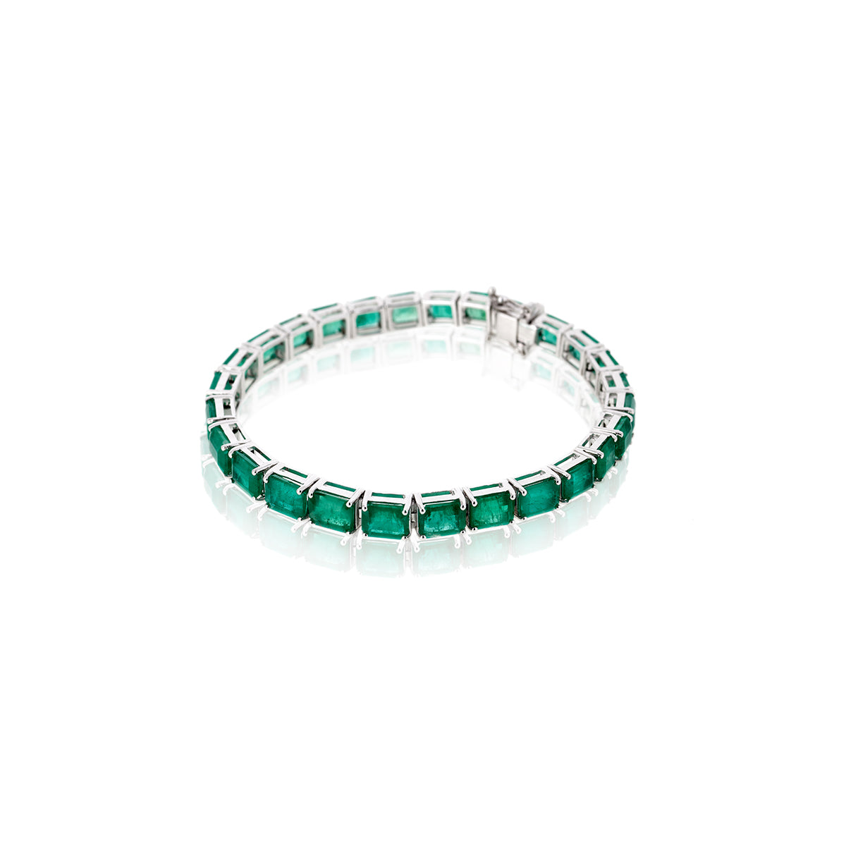 EmeraldTennisBracelet-DIAM-Jewelry-Lebanon