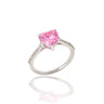 Pink Heart Ring- DIAM-Jewelry-Lebanon