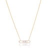 Rose Gold Bar Necklace- DIAM-Jewelry-Lebanon