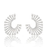 Square Halo Earrings- DIAM-Jewelry-Lebanon