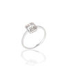 Square Triple Row Ring- DIAM-Jewelry-Lebanon